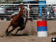 Barrel Racing. Photo by Pinedale Online.