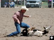 Calf Roper. Photo by Pinedale Online.