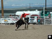 Saddle Bronc Riding. Photo by Pinedale Online.