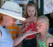 Face Painting. Photo by Pinedale Online.