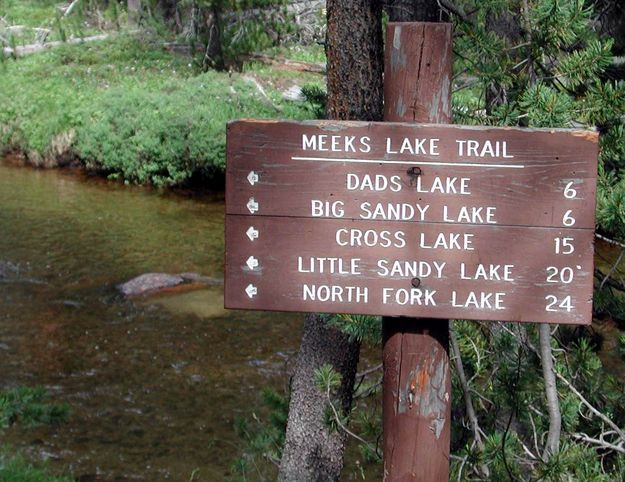 Beginning of Trail. Photo by Pinedale Online.