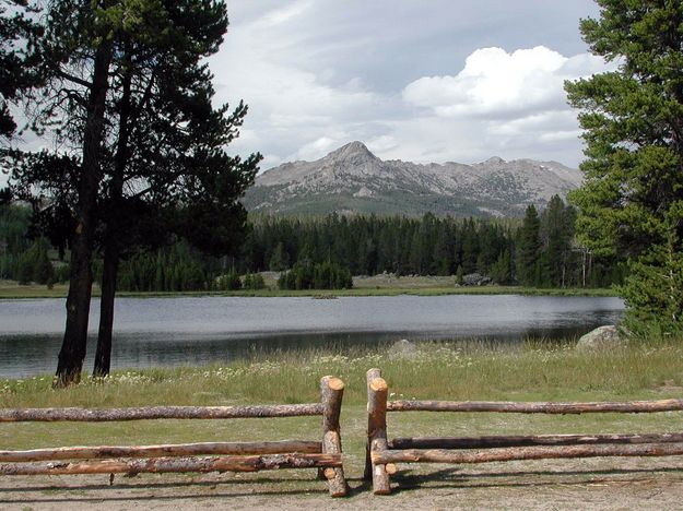 Mud Lake at Big Sandy Lodge. Photo by Pinedale Online.