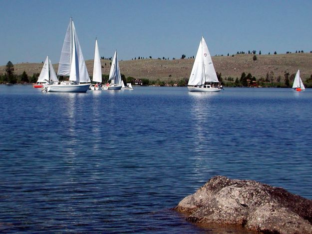 Waiting for the Wind. Photo by Pinedale Online.