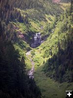 McDougal Pass Falls. Photo by Pinedale Online.