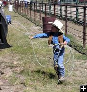 Sideline Cowkid. Photo by Pinedale Online.