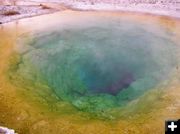 Sapphire blue pool. Photo by Pinedale Online.