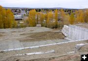 Sledding Hill reconstruction. Photo by Pinedale Online.