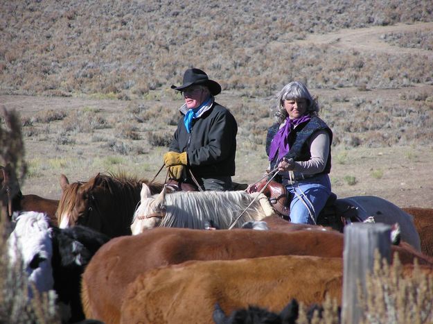 Solon Murdock and Julie Early. Photo by Pinedale Online.