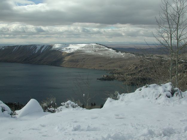 Upper end Fremont Lake. Photo by Pinedale Online.