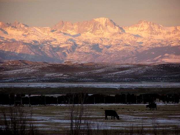 Fremont Peak Alpenglow. Photo by Dawn Ballou.