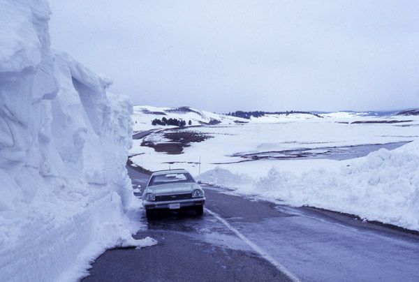 Lots of Snow. Photo by National Park Service.