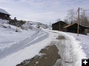 Cabin road. Photo by Pinedale Online.