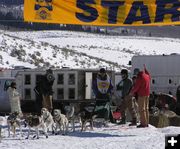 MacDougall's turn. Photo by Dawn Ballou, Pinedale Online.