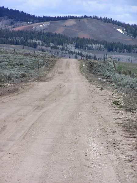 South Cottonwood BLM road. Photo by Pinedale Online.