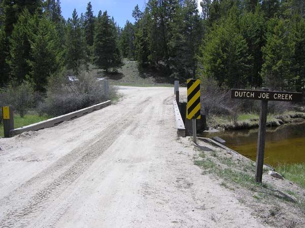 Dutch Joe Creek Bridge. Photo by Pinedale Online.