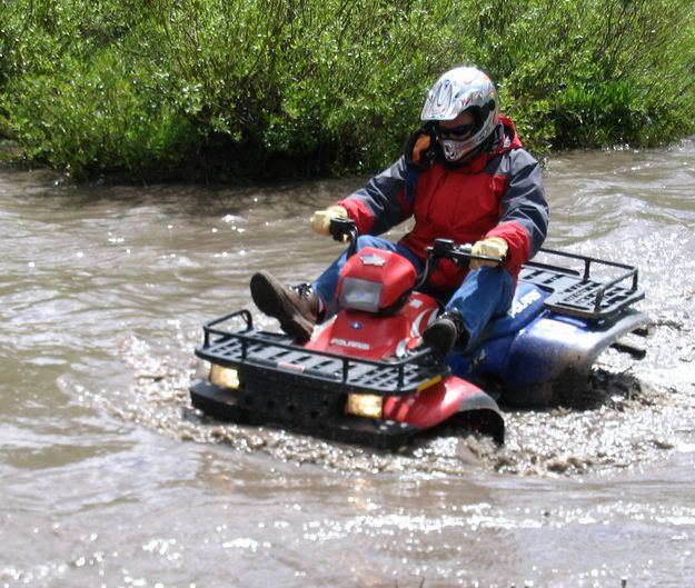 ATV Poker Run. Photo by Debbee Woyciesjes.