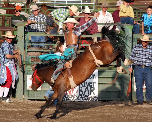 Bareback Ride. Photo by Pinedale Online.