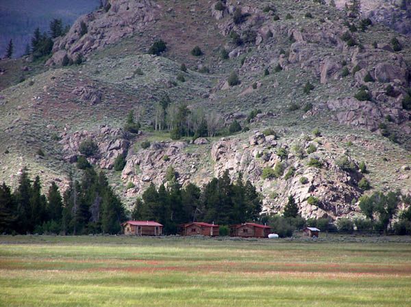 Mountain Cabins. Photo by Pinedale Online.