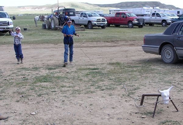 Future Ropers. Photo by Pinedale Online.