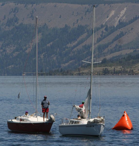 Getting a Tow. Photo by Pinedale Online.