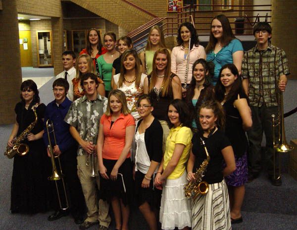 PHS Honor Band and Choir. Photo by Craig Sheppard.