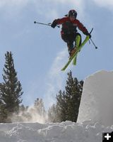 Taking Off. Photo by Clint Gilchrist, Pinedale Online.