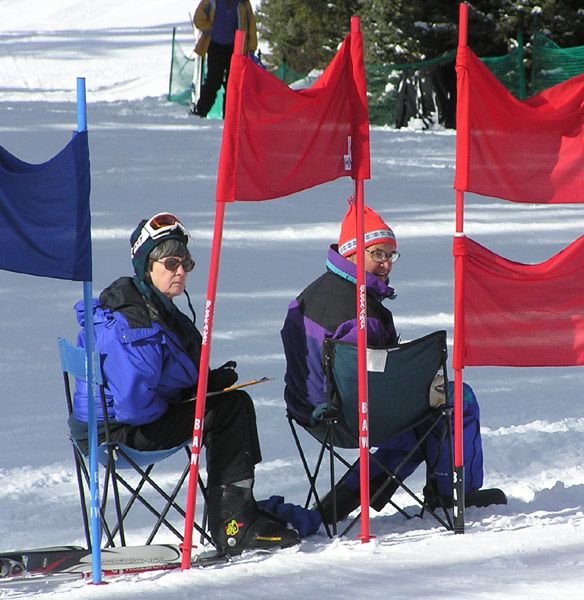 Race Officials. Photo by Dawn Ballou, Pinedale Online.