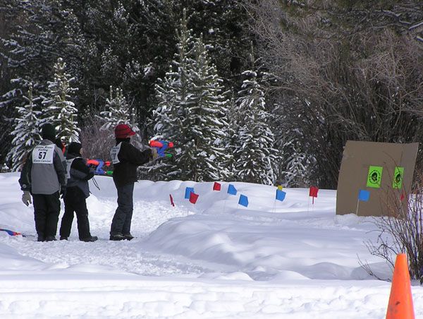 Snowpack Biathlon. Photo by Dawn Ballou, Pinedale Online.