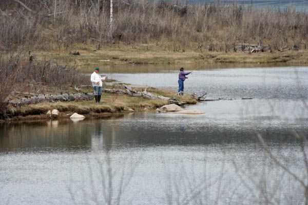 Fishing New Fork Lake. Photo by Pinedale Online.