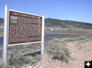 Historic pull out. Photo by Dawn Ballou, Pinedale Online.