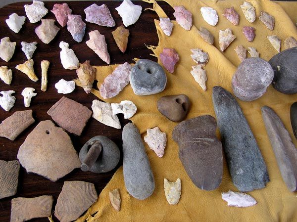 Artifacts galore. Photo by Dawn Ballou, Pinedale Online.