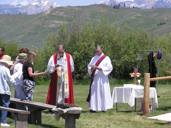 Church Services. Photo by Pinedale Online.