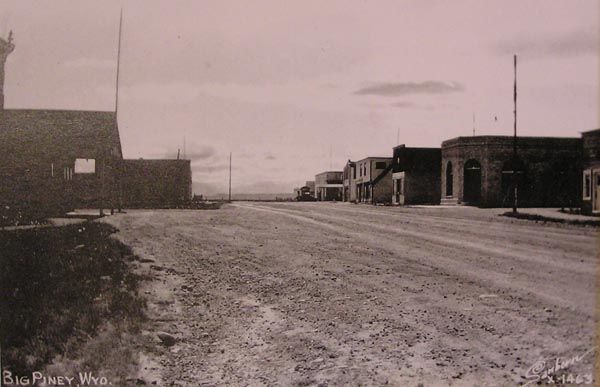 Big Piney in early 1900s. Photo by .