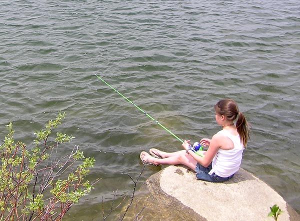 Great fishing spot. Photo by Dawn Ballou, Pinedale Online.