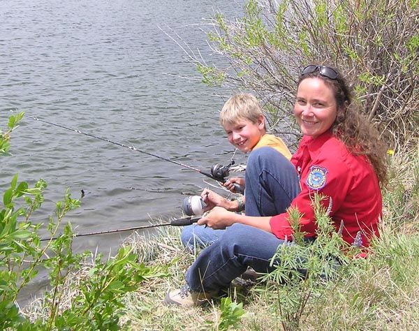 Trevor and Hilda. Photo by Dawn Ballou, Pinedale Online.