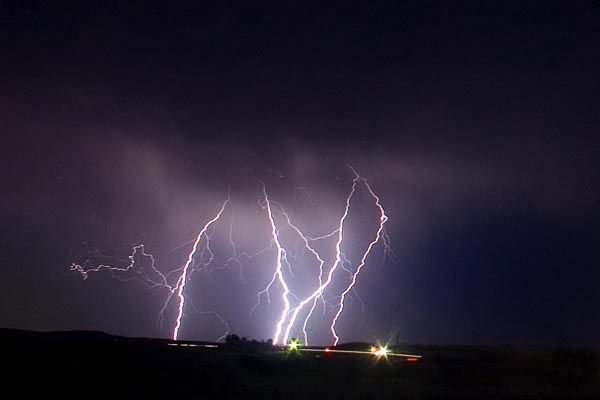 Lightning. Photo by Tara Bolgiano, Blushing Crow Photography.