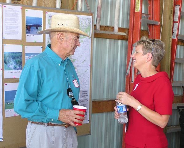 Nancy Freudenthal. Photo by Dawn Ballou, Pinedale Online.