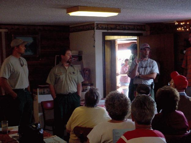 Jim Creek Community Meeting. Photo by USFS.