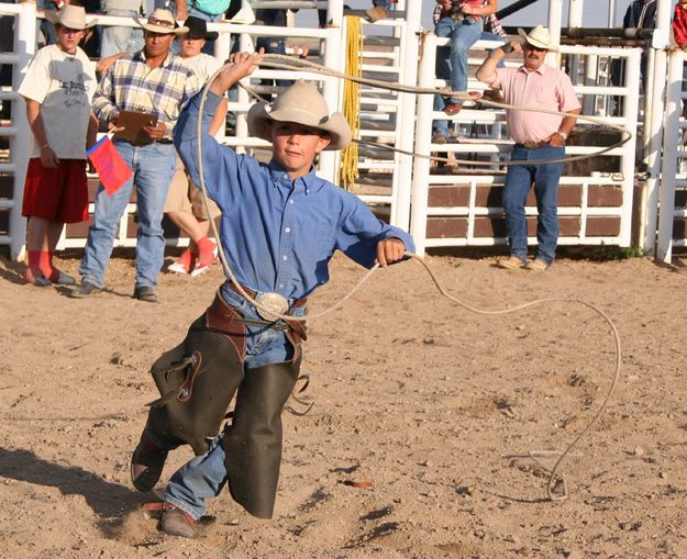 Tanner Butner. Photo by Clint Gilchrist, Pinedale Online.