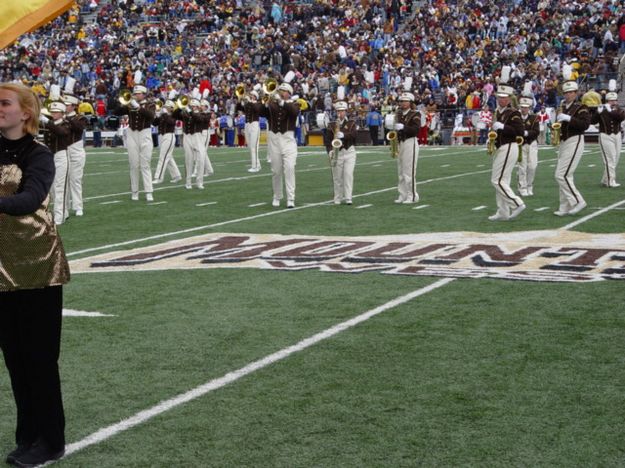 Marching Band. Photo by Craig Sheppard.