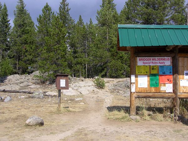 Big Sandy trailhead. Photo by Pinedale Online.