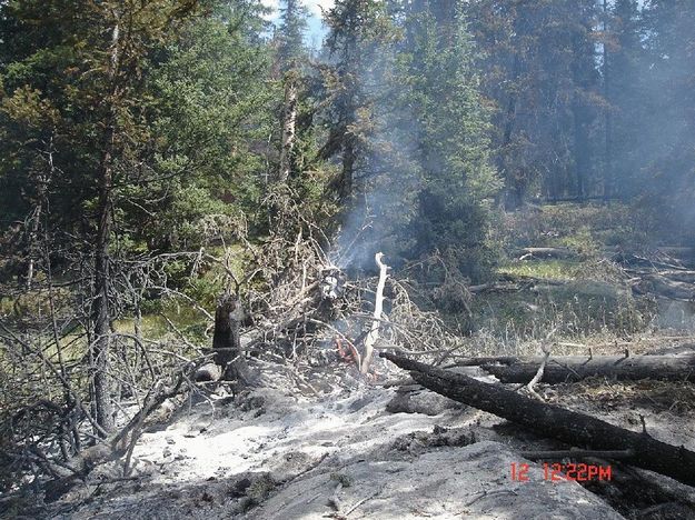 Burning fuels. Photo by U.S. Forest Service.