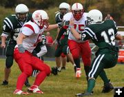 Puncher Defense. Photo by Clint Gilchrist, Pinedale Online.