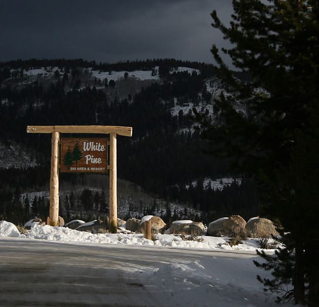 White Pine Ski Area. Photo by Pam McCulloch, Pinedale Online.