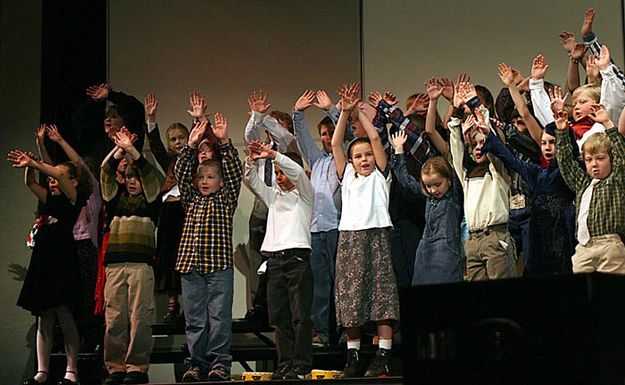 3rd Graders. Photo by Pam McCulloch, Pinedale Online.