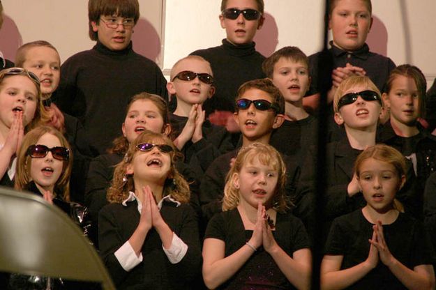 Christmas Program. Photo by Pam McCulloch, Pinedale Online.