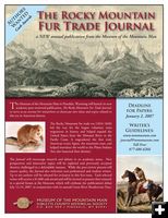 Rocky Mountain Fur Trade Journal. Photo by Museum of the Mountain Man.