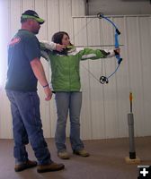 Andy & Brindi McGinnis. Photo by Dawn Ballou, Pinedale Online.