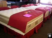 Mattress Sets. Photo by Dawn Ballou, Pinedale Online.