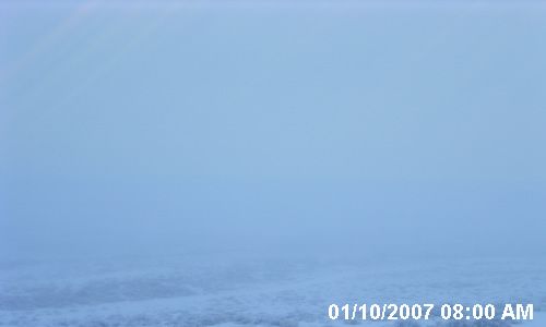 Foggy Daniel. Photo by Daniel DEQ Air Quality Webcam.